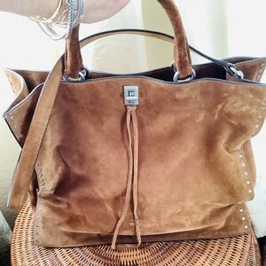 Rebecca Minkoff Brown Suede Tote